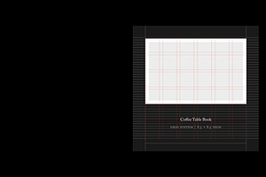 Square Photobook Grid System Serif