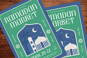 Minimalist Ramadan Market Flyer, a Flyer Template by Gumico Studio. (Thumbnail 3 of 3)