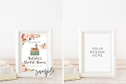 Styled White Frame Mockup ,, a Print Template by My Lovely Stock (Thumbnail 1 of 2)