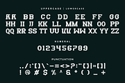 Yonse Sport - Sports Font, a Slab Serif Font by Iqsiart Studio (Thumbnail 7 of 8)