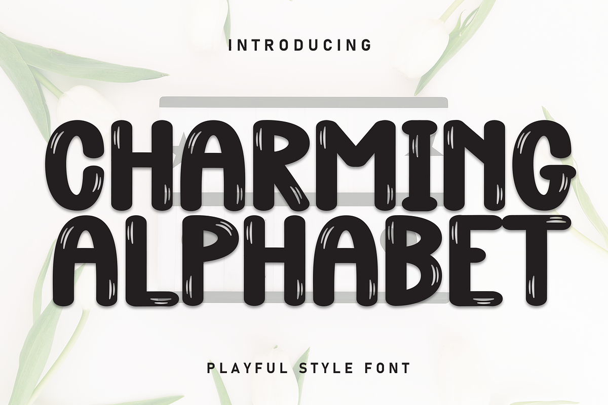 Charming Alphabet | Script Font, a Script Font by Scratchones (Photo 1 of 8)