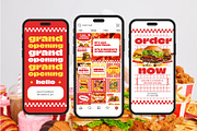 Canva | Restaurant Instagram Kit, a Social Media Template by Jiwstudio (Thumbnail 10 of 14)