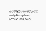 Long Pencil, a Script Font by TKDoodle (Thumbnail 5 of 5)