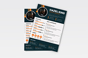 Unique Business Resume CV, a Resume Template by iDoodle Studio (Thumbnail 4 of 4)