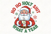 Santa Clipart Santa PNG Christmas, an Illustration by CraftArtStudio (Thumbnail 1 of 4)