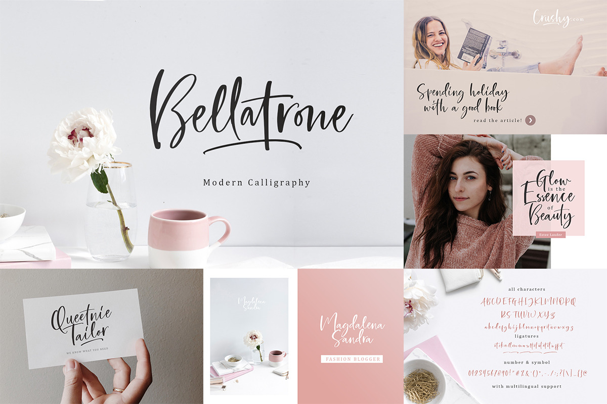 100+ Elegant & Timeless Font Bundle! preview 5