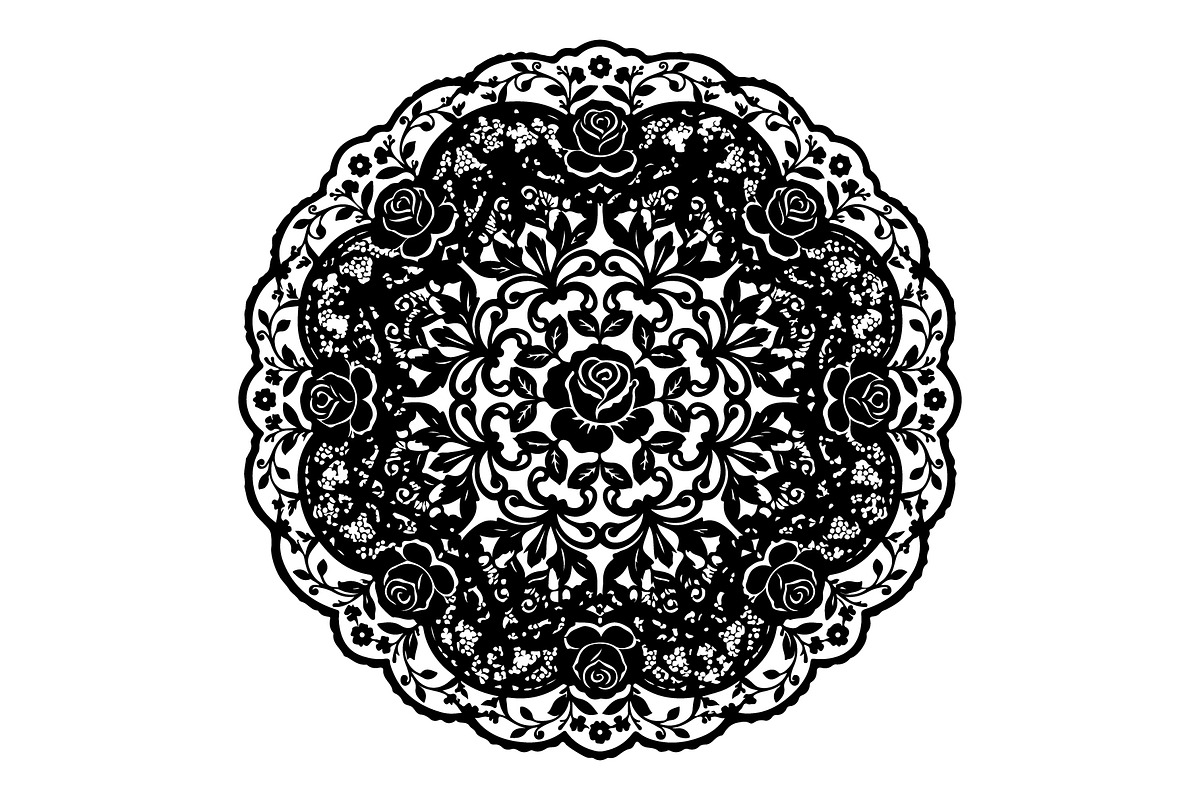 Decorative Floral Mandala, an Object Graphic by Gfx_Store (Photo 13 of 16)