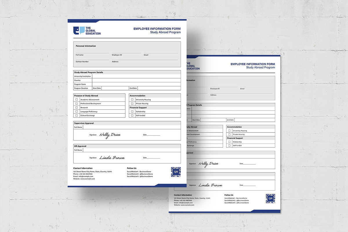 Form Template, a Stationery Template by BrandPacks (Photo 3 of 6)