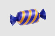 wrapped candy, an Object 3D Model by fahad121 (Thumbnail 2 of 7)