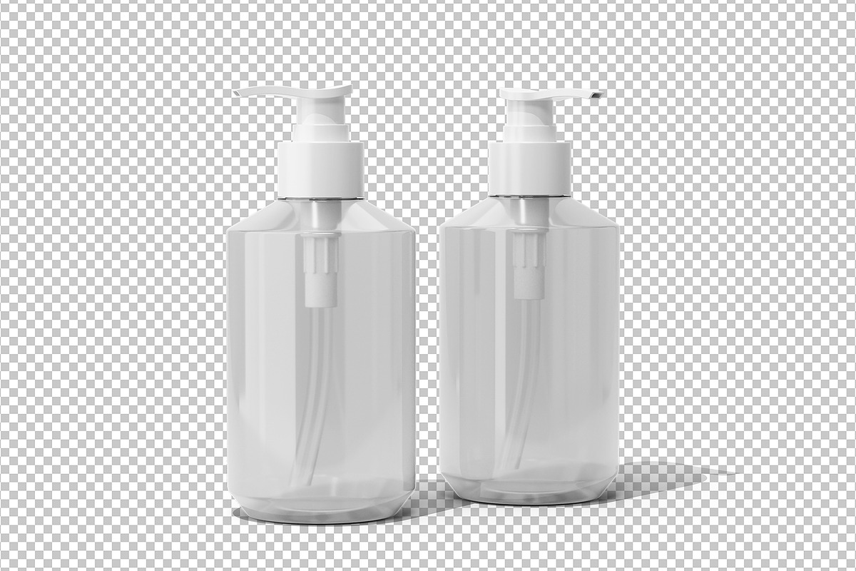 Cosmetic Spray Pump Bottle Mockup, a Packaging Mockup by Akebareee (Photo 3 of 3)
