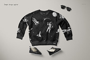 Baby Sweatshirt Mockup Set 2, a Hoody Mockup by creatsy5 (Thumbnail 3 of 11)