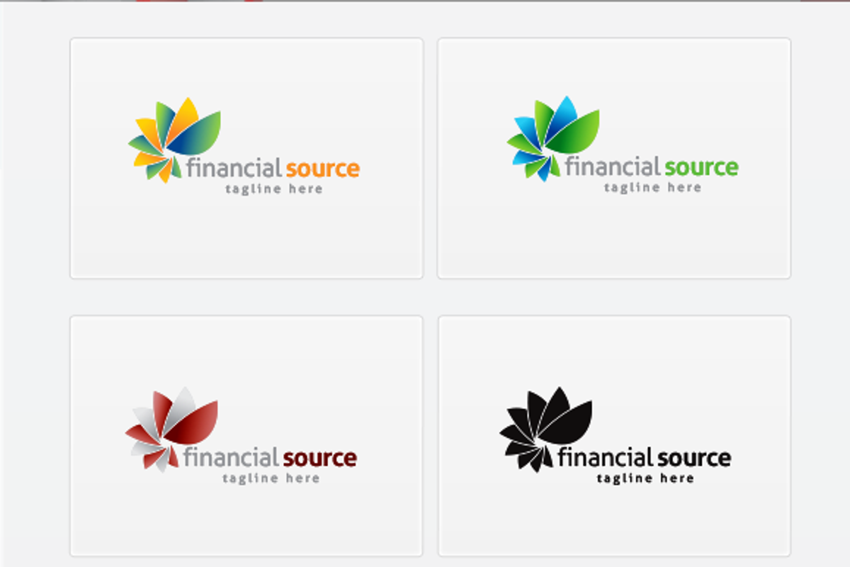 Financial Source - Logo Template, a Branding & Logo Template by DynamikMedia (Photo 2 of 5)