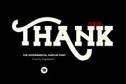 Monty - Experimental Display Font, a Sans Serif Font by Graphicfresh (Thumbnail 10 of 10)