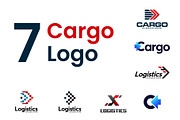 Set of Fast Cargo Delivery logo, a Branding & Logo Template by Lucky Creative (Thumbnail 1 of 8)