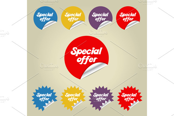 Sale Sticker Set