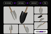 Gutter Scoop Mockup, a Household Mockup by hiddemaru (Thumbnail 2 of 4)