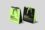 Gift Box Mockup, a Packaging Mockup by xavier_studio (Thumbnail 3 of 5)