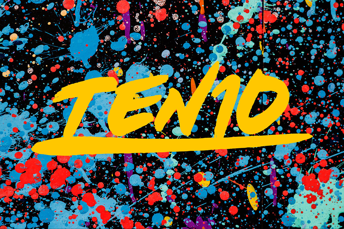 Ten10 - Urban Street Graffiti Font, a Font by Kohl + Cole (Photo 4 of 5)