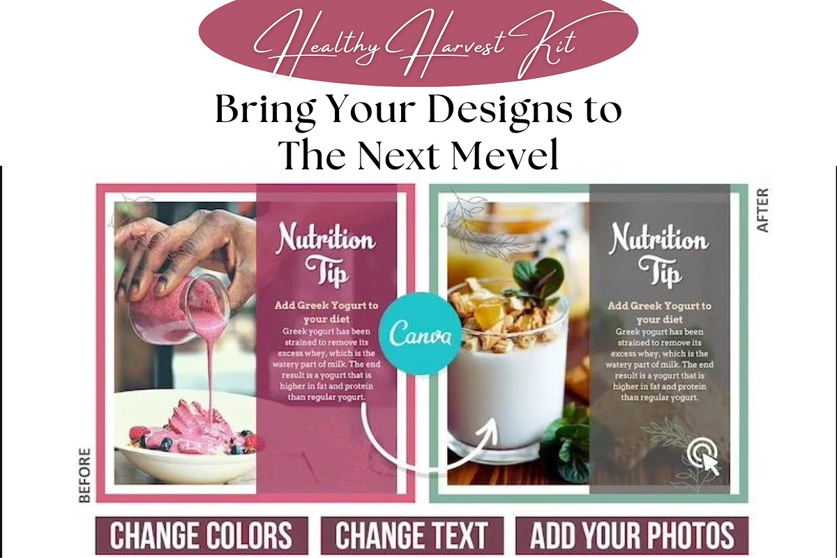 360+ Healthy Harvest Kit Template, a Social Media Template by ResumeFabs (Photo 2 of 4)