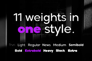 Modern Sans Serif Family - Balimo, a Sans Serif Font by Arterfak Project (Thumbnail 5 of 12)