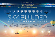 Sky Builder for Photoshop, an Object Graphic by FEINGOLD (Thumbnail 1 of 15)