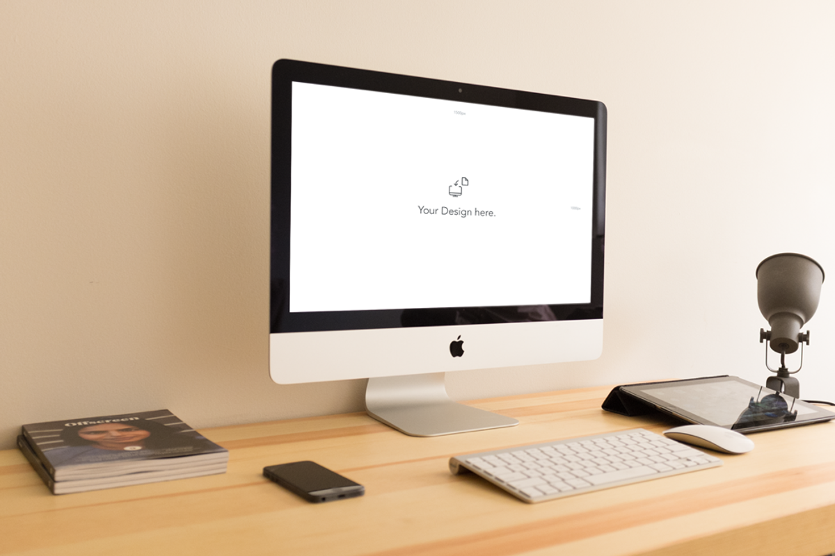 iMac Mockups, a Mac Mockup by Homescreen Pro (Photo 5 of 5)