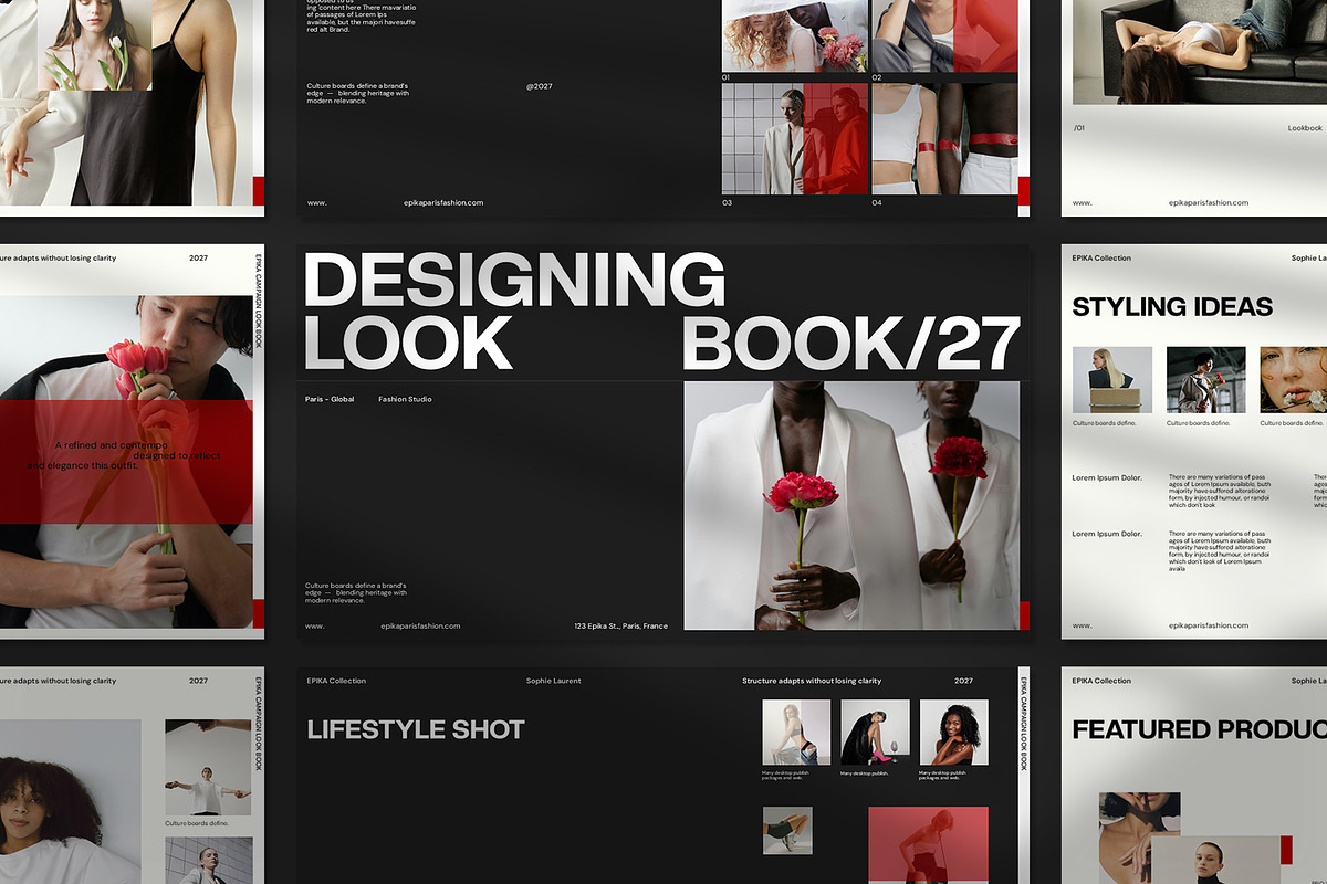 EPIKA | LookBook, a Presentation Template by CreativexGenius (Photo 8 of 9)
