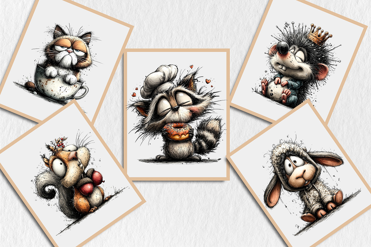 Funny Animals Clipart, an Animal Illustration by Rose Art (Photo 6 of 6)