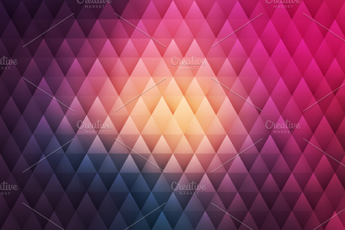 Vector Geometrical Backgrounds, a Pattern Graphic by yamonstro (Photo 6 of 14)