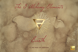 SALE! 5 Alchemy Elements: Foil Set