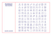 Pandemic Line Icons, an Outline Icon by Made by Made (Thumbnail 5 of 7)