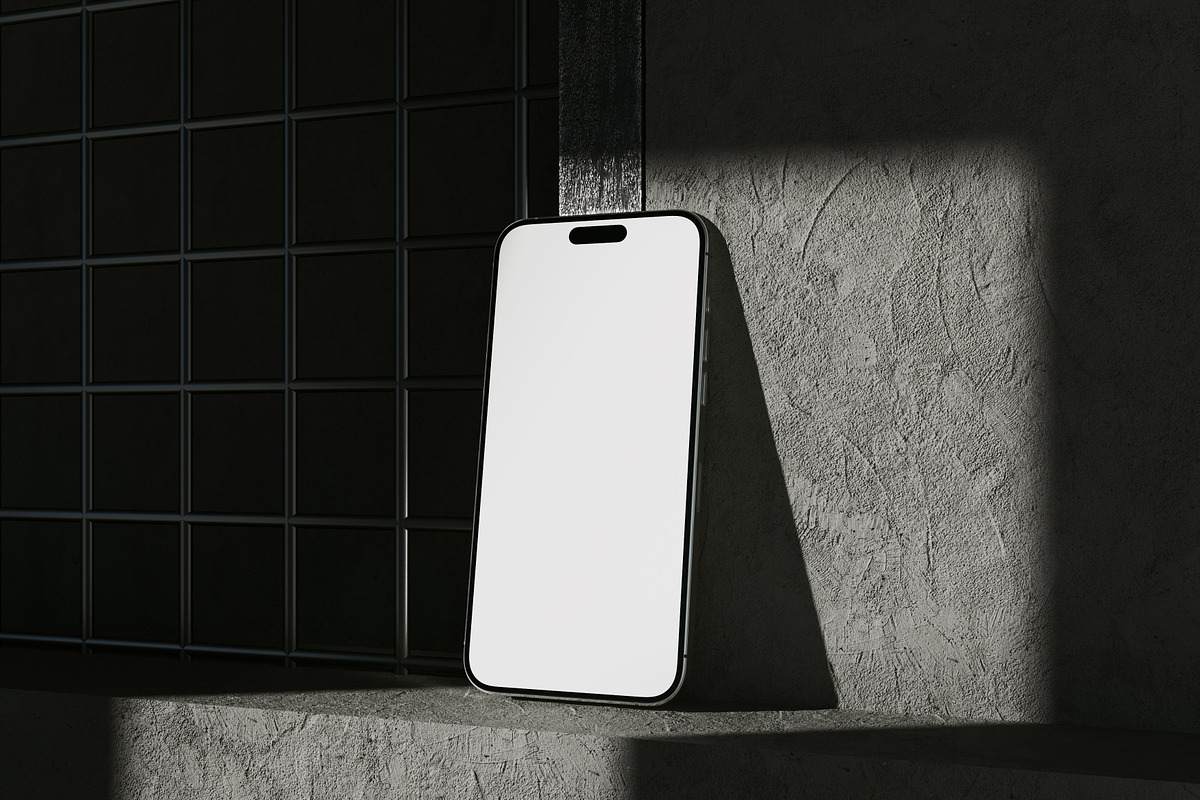 iPhone 15 Pro Mockup, an iPhone Mockup by Art-Jek.std (Photo 2 of 2)