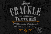 Snap Crackle Textures, a Texture Graphic by TheVectorLab