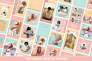 Pastel Boho Instagram Templates, a Social Media Template by SunshineStudioBoutique (Thumbnail 2 of 8)