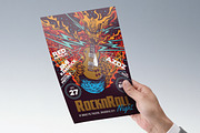 Hand Drawn Rock And Roll Night Flyer, a Flyer Template by ashenterprise (Thumbnail 2 of 4)