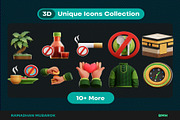 Ramadhan 3D Icons Illustration, an Illustration by Lumina_ui_ux202 (Thumbnail 7 of 8)