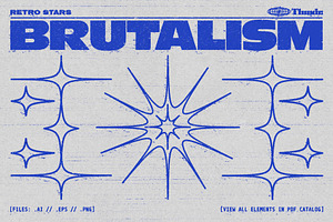 BRUTALISM 400 Brutalist Vectors