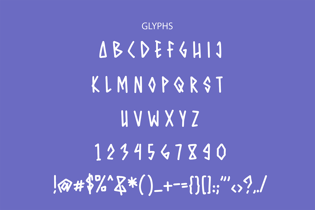 Harum Display Font, a Symbol Font by Formatika Studio (Photo 6 of 6)