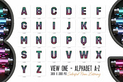 Colorful Neon 3D Lettering, a Graphic by TVartworks (Thumbnail 8 of 13)