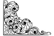 Vintage Floral Corner Bundle, a Graphic by Designer_Momina (Thumbnail 6 of 18)