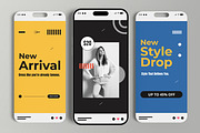 Fashion Story Post Template Set, a Social Media Template by MightyDesign (Thumbnail 1 of 6)