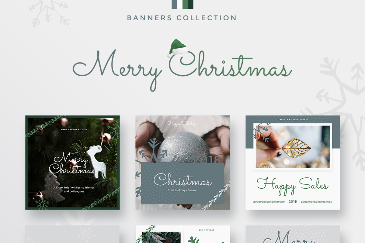Merry Christmas Collection, a Social Media Template by Creatoly (Photo 6 of 6)