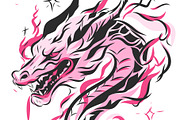 NEON YOKAI, a Decorative Illustration by Anastasy_helter (Thumbnail 18 of 18)