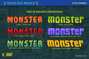 PM Monster Maker Type System