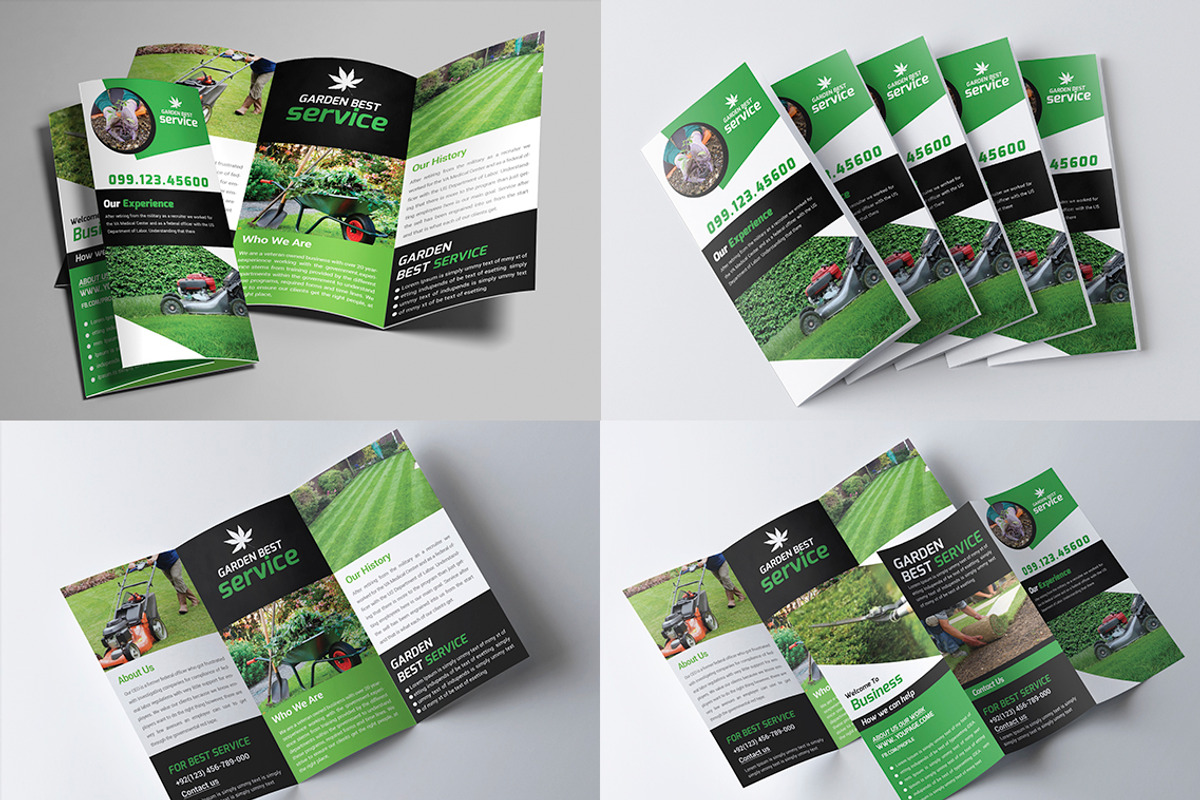30-Trifold Brochure Bundle, a Brochure Template by AfzaalGraphics (Photo 28 of 31)