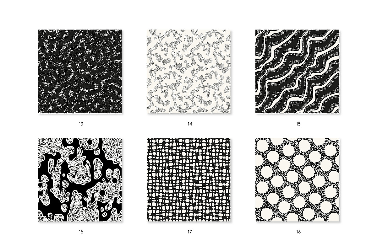 Grain Seamless Pattern Set, a Pattern Graphic by Curly_Pat (Photo 4 of 6)