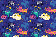 30 Fantasy Seamless Patterns, a Pattern Graphic by PenguinHouse (Thumbnail 22 of 24)