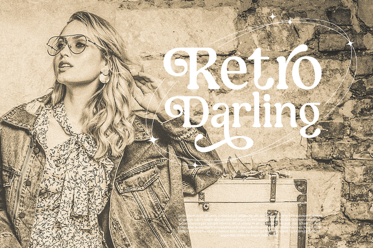 Rusty Love - Retro Vintage Charm, a Serif Font by Annivers Type (Photo 6 of 10)