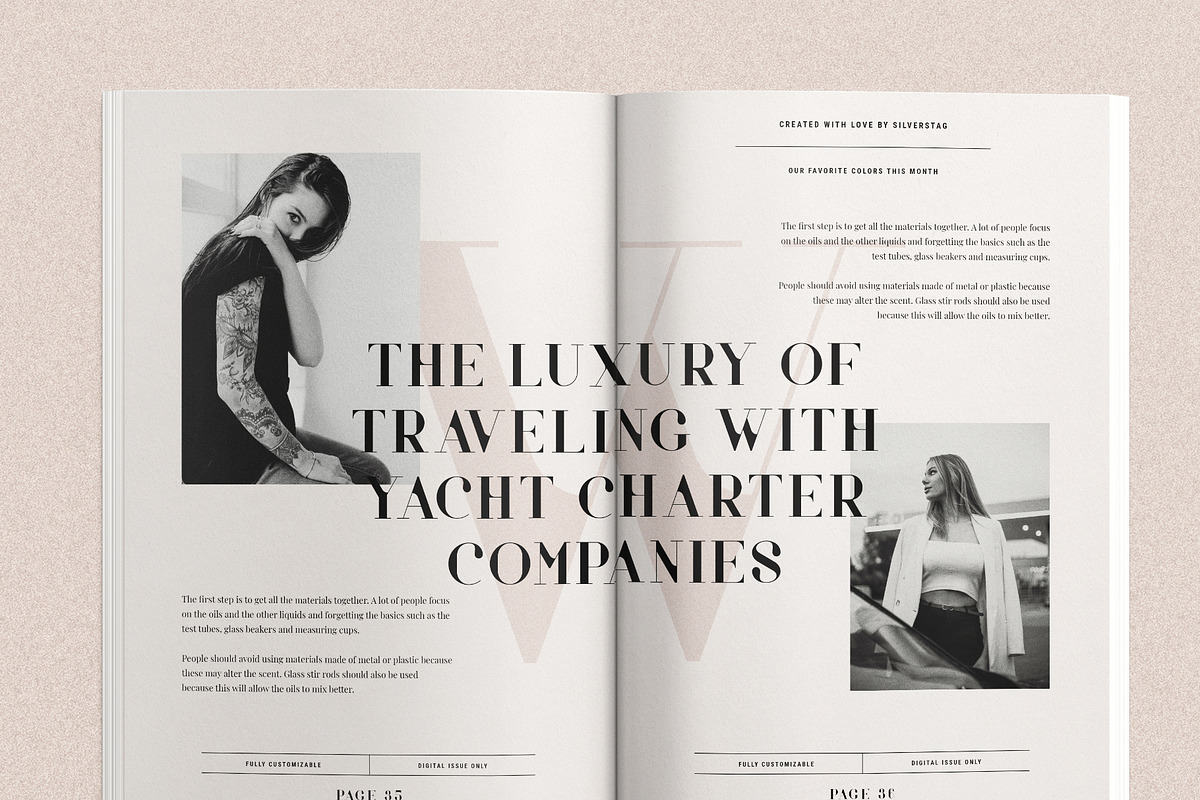 Sophie - eBook & Magazine Creator, a Magazine Template by SilverStag Type Foundry (Photo 10 of 26)