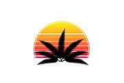 Desert Sunset Landscape Bundle, an Illustration by yasushie (Thumbnail 8 of 31)